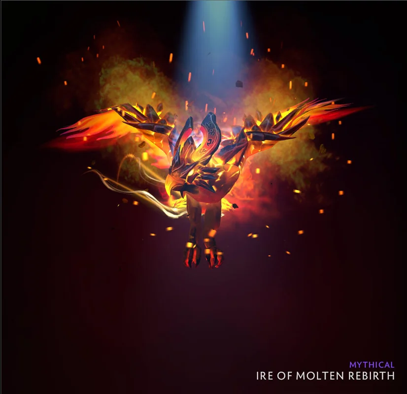 اسکین فونیکس| Phoenix Ire of Molten Rebirth