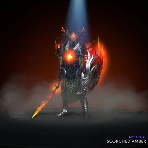 اسکین دراگون نایت  | Dragon Knight Scorched Amber